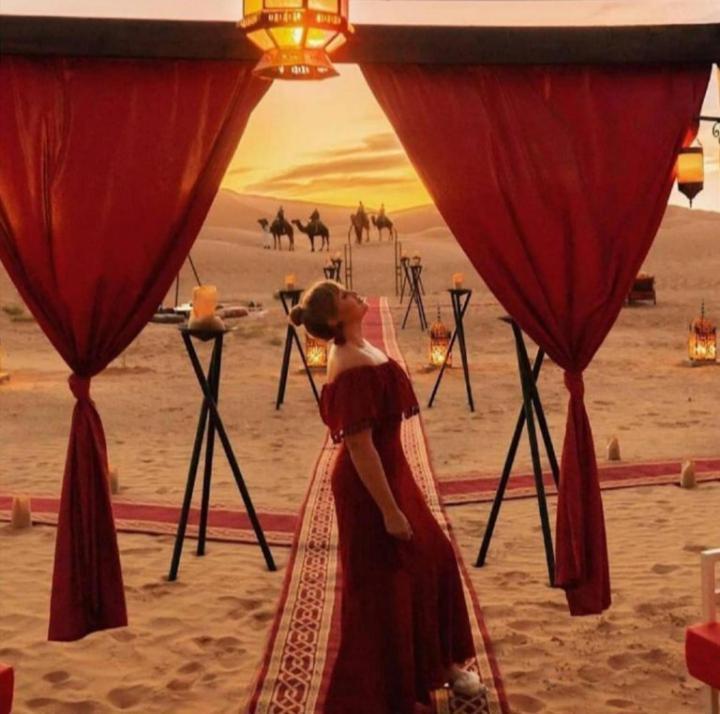 Merzouga Top Luxury Camp Kültér fotó