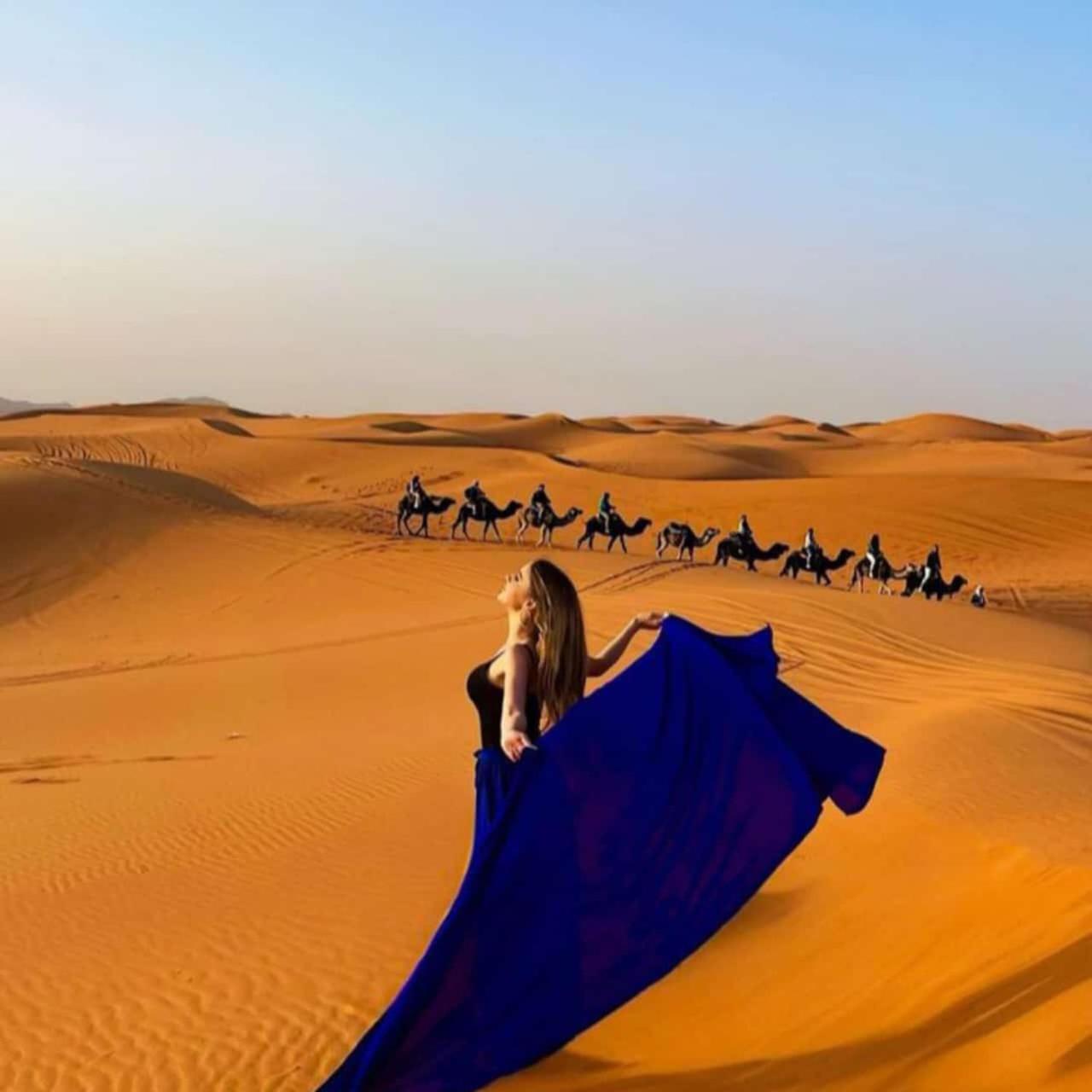 Merzouga Top Luxury Camp Kültér fotó